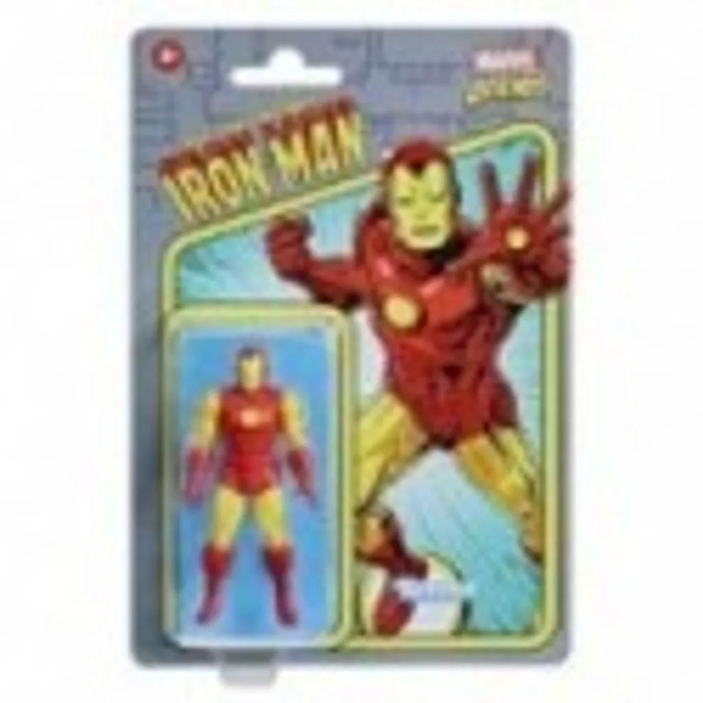 Hasbro Marvel Legends Retro Collection Actionfigur 2022 Iron Man 10 Cm HASF2656 – Bild 4
