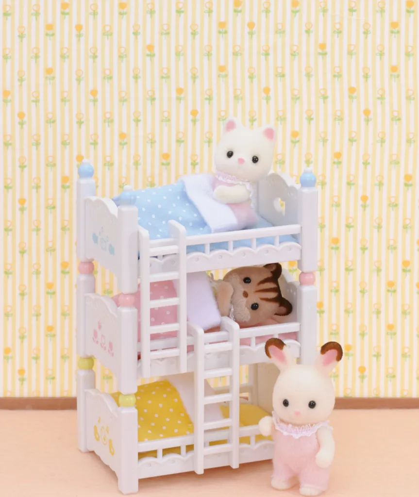 Epoch 4448 Sylvanian Families® Dreistöckiges Babyhochbett – Bild 12