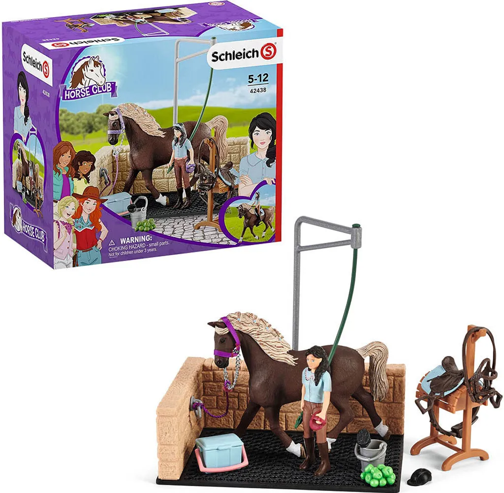 Schleich WASCHPLATZ MIT HORSE HORSE CLUB HORSE CLUB – Bild 11