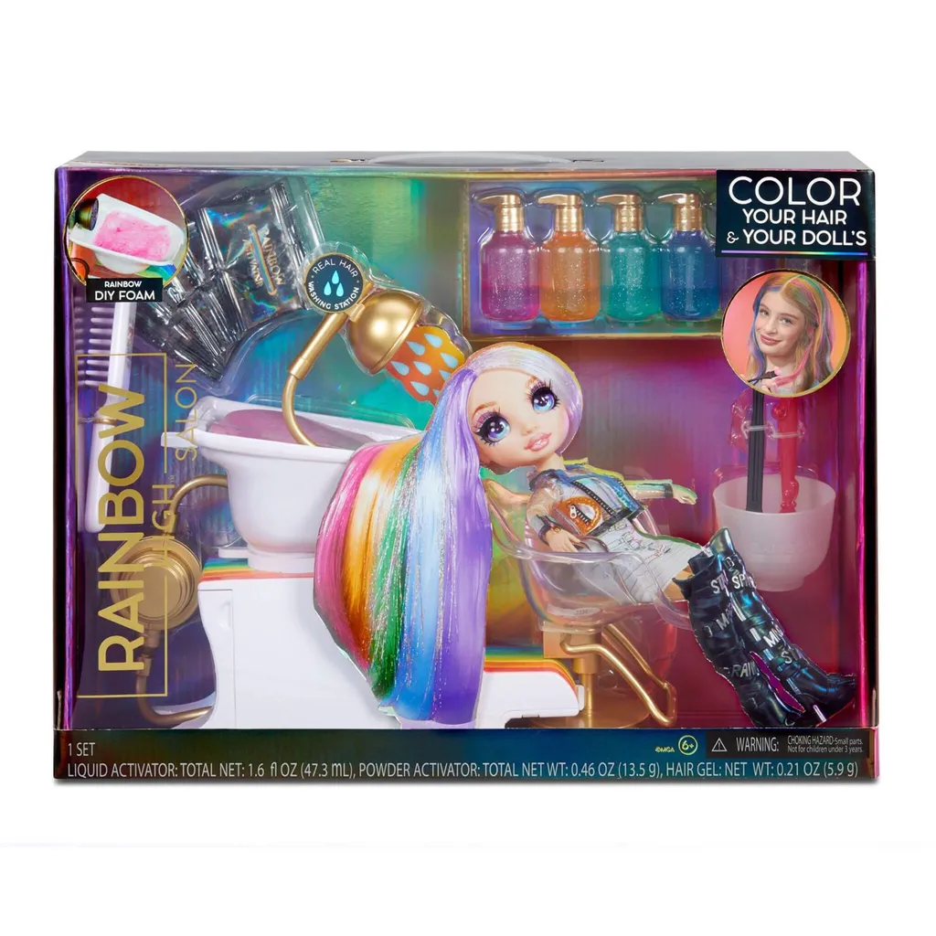 MGA Entertainment 567448E7C Rainbow High Salon Playset (ohne Puppe) – Bild 7
