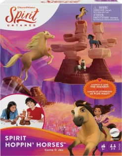 Mattel Games Spirit Hoppin' Horses, Pferde Kinderspiel Ab 5 J.