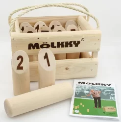 TACTIC Mölkky, Geschicklichkeitsspiel - Holz