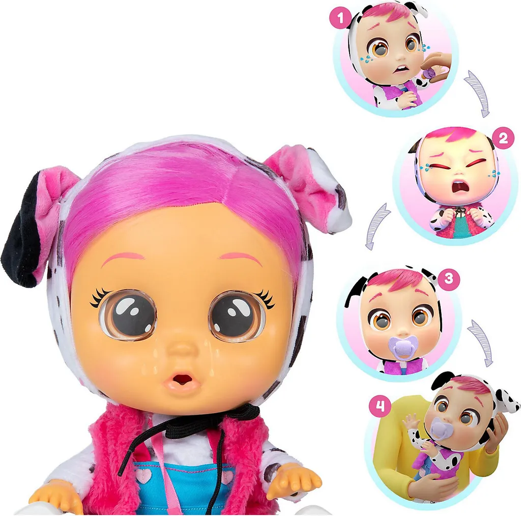 IMC Toys Spielwaren Cry Babies Dressy Dotty Babypuppen Puppen Babypuppen Räumungsverkauf – Bild 6