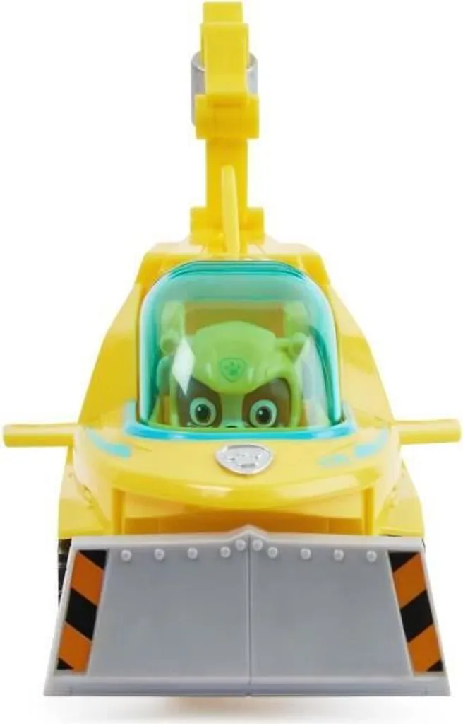 PAW Patrol Aqua Pups Rubble, Verwandelbares Hammerhead Shark Vehicle Mit Action-Figur Zum Sammeln, Kinderspielzeug, Fahrzeug, 3 Jahr(e), Grau, Gelb – Bild 5