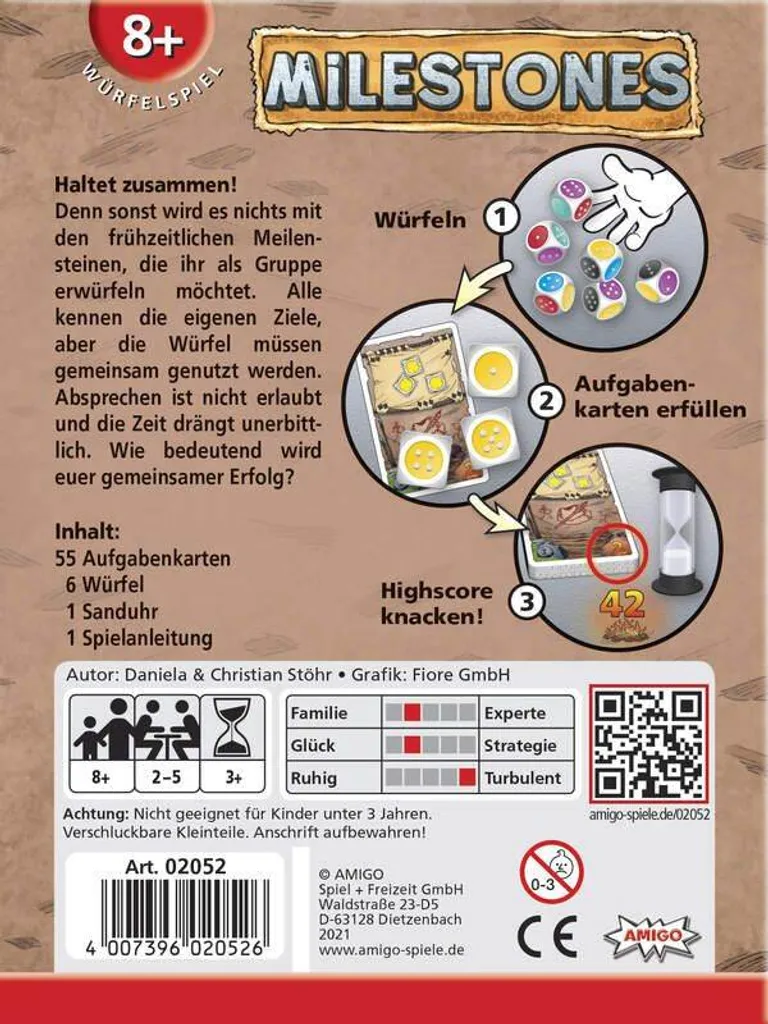 AMIGO Spiel Freizeit GmbH Milestones 0 0 STK – Bild 3