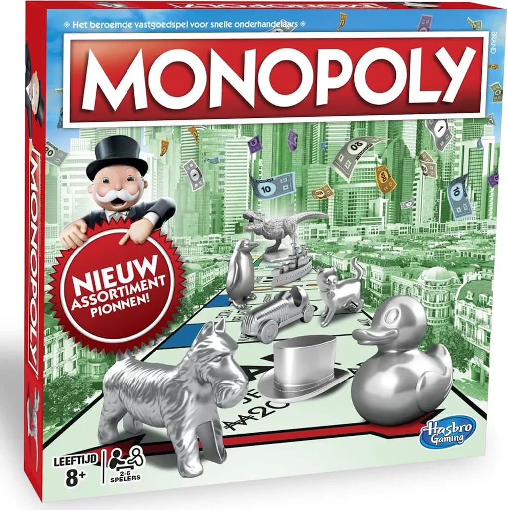 Hasbro Monopol 27 X 27 X 27 X 5,5 Cm Klassisch – Bild 4