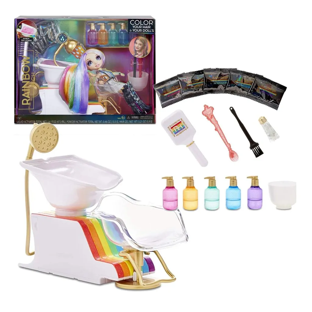 MGA Entertainment 567448E7C Rainbow High Salon Playset (ohne Puppe) – Bild 3