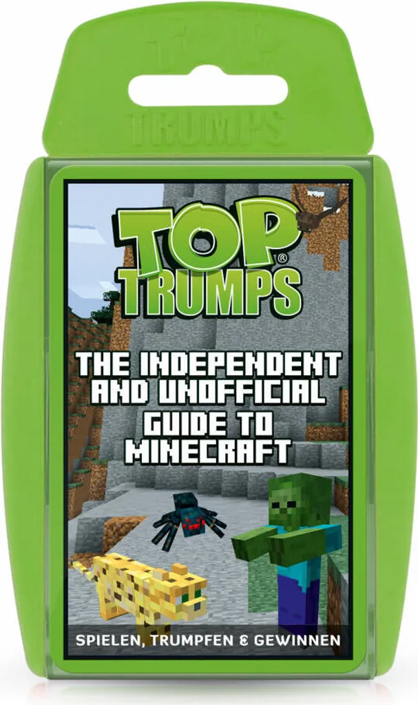 WINNING MOVES Top Trumps The Independent And Unofficial Guide To Minecraft Kartenspiel Quartett Karten Spiel – Bild 6