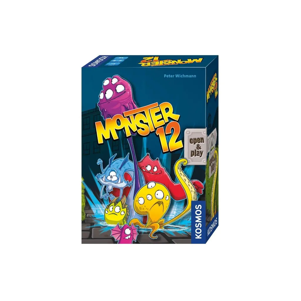 Kosmos FKS6806880 - Monster 12, Karten-/Würfelspiel, 2-5 Spieler, Ab 7 Jahren (DE-Ausgabe)