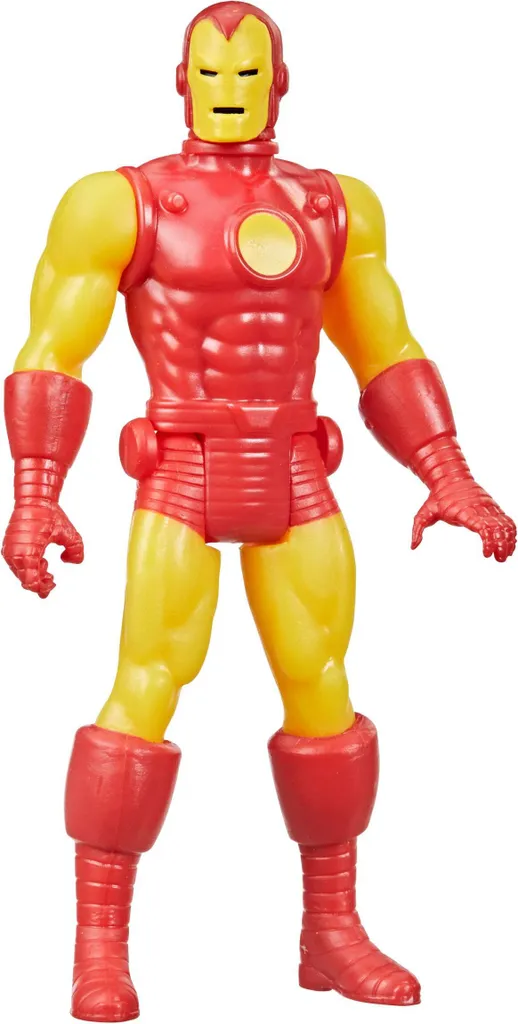 Hasbro Marvel Legends Retro Collection Actionfigur 2022 Iron Man 10 Cm HASF2656