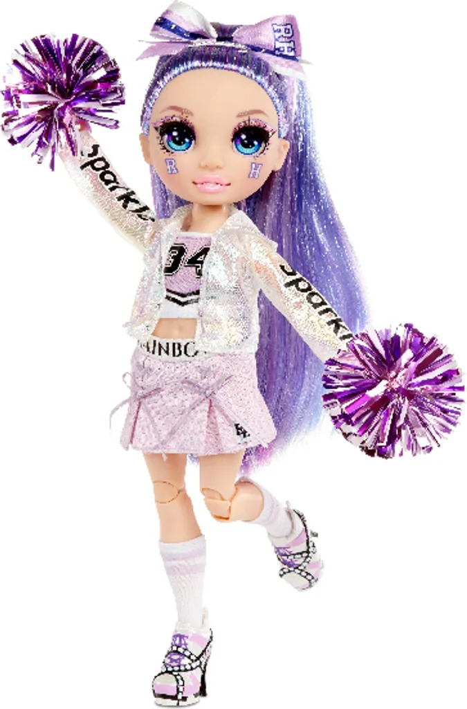 MGA Entertainment Rainbow High Cheer Doll-Violet Willow 0 0 STK – Bild 7