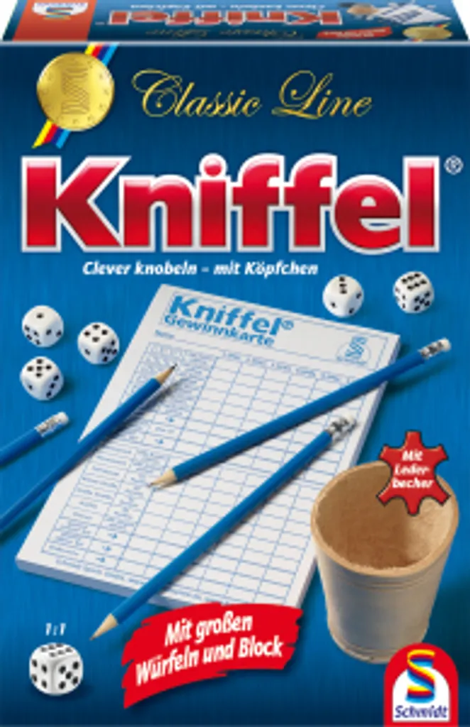 Schmidt Spiele Kniffel. Classic Line