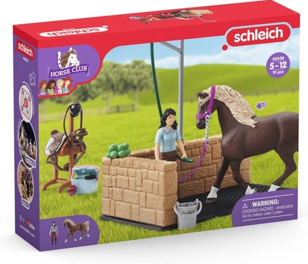 Schleich WASCHPLATZ MIT HORSE HORSE CLUB HORSE CLUB – Bild 5