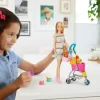 Barbie Hunde-Buggy Spielset Mit Puppe (blond), Anziehpuppe, Modepuppe