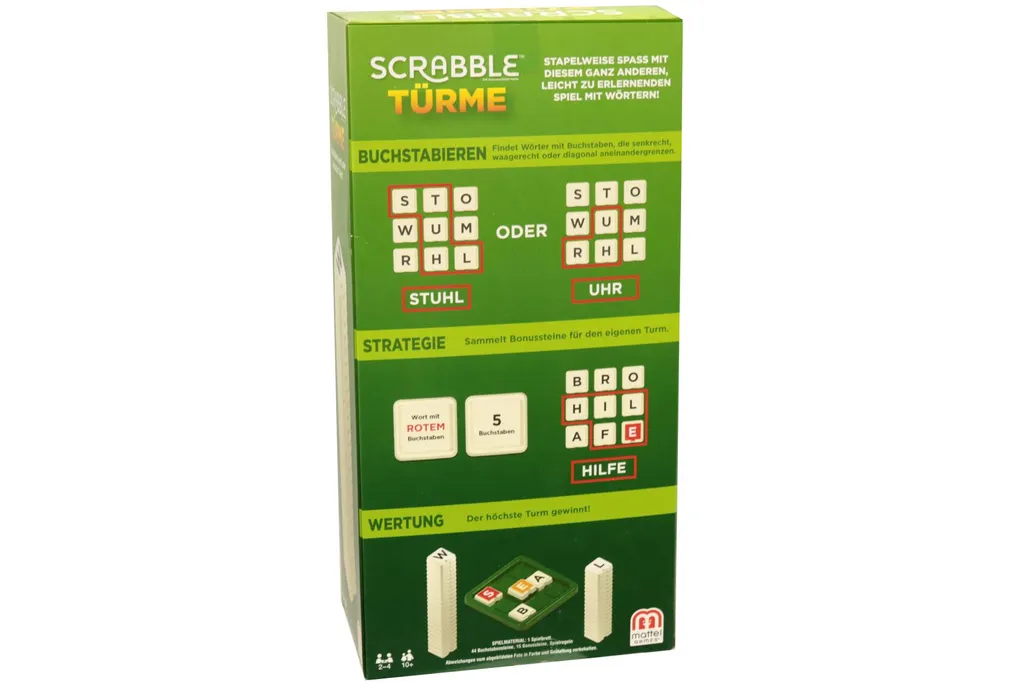 MATTEL Scrabble Türme – Bild 10