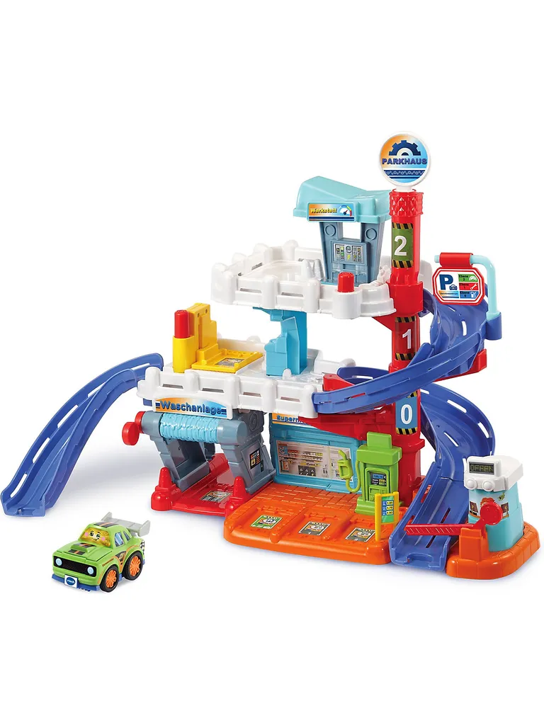 Vtech Spielwaren Tut Tut Speedy Flitzer - Parkhaus Autospielesets Autospielsets & Zubehör Ttbf