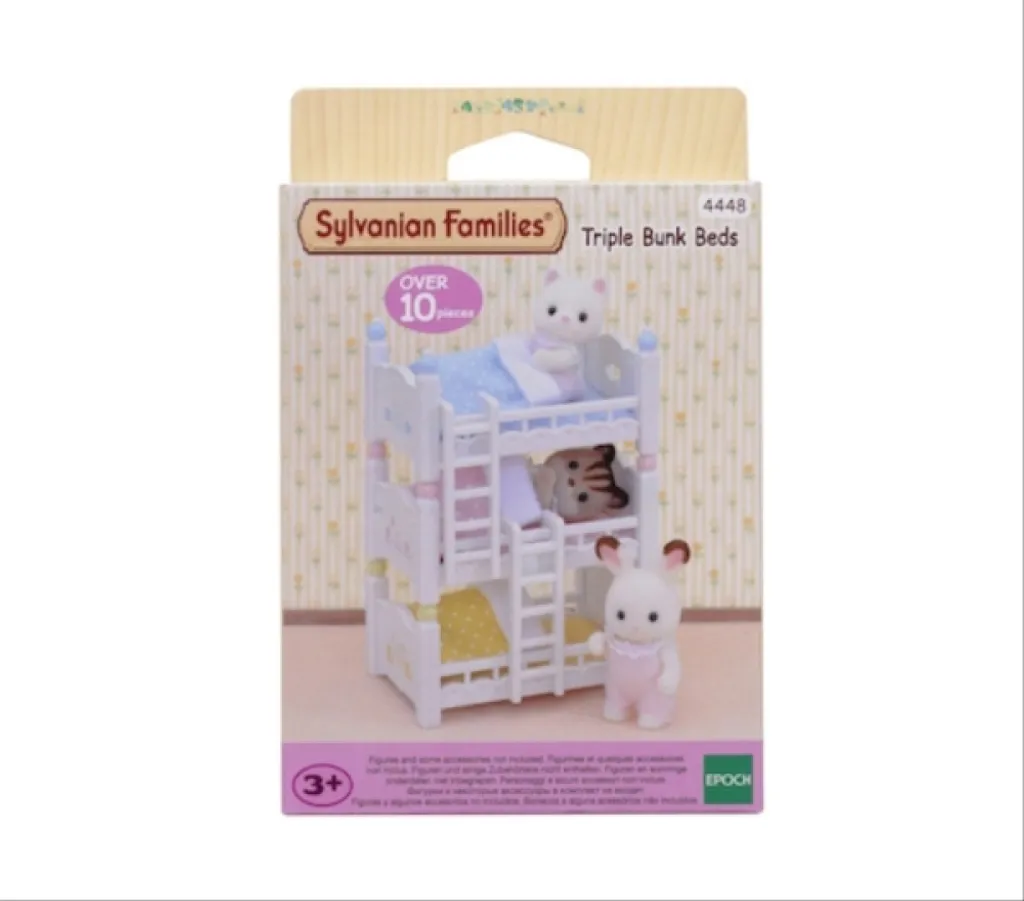 Epoch 4448 Sylvanian Families® Dreistöckiges Babyhochbett – Bild 7