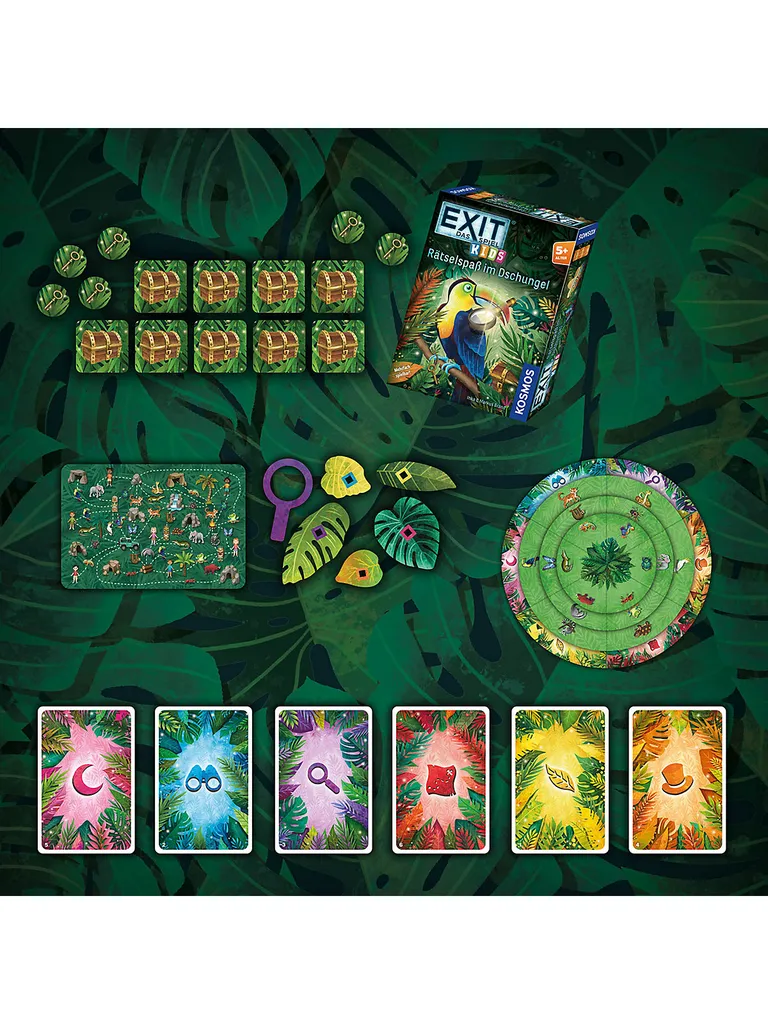 Kosmos 68337 EXIT Kids Rätselspaß Im Dschungel – Bild 2