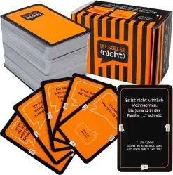 CELMAN DU SOLLST Nicht Lustig Kartenspiele Trinkspiele Das Unzensierte Partyspiel Geschenk
