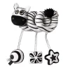 Zebra Spiral Hängend Krippe Bett Herum Mit Glocke Spielzeug Baby Schwarz Weiß Eye Sensing Quietscher Puppe Babyspielzeug