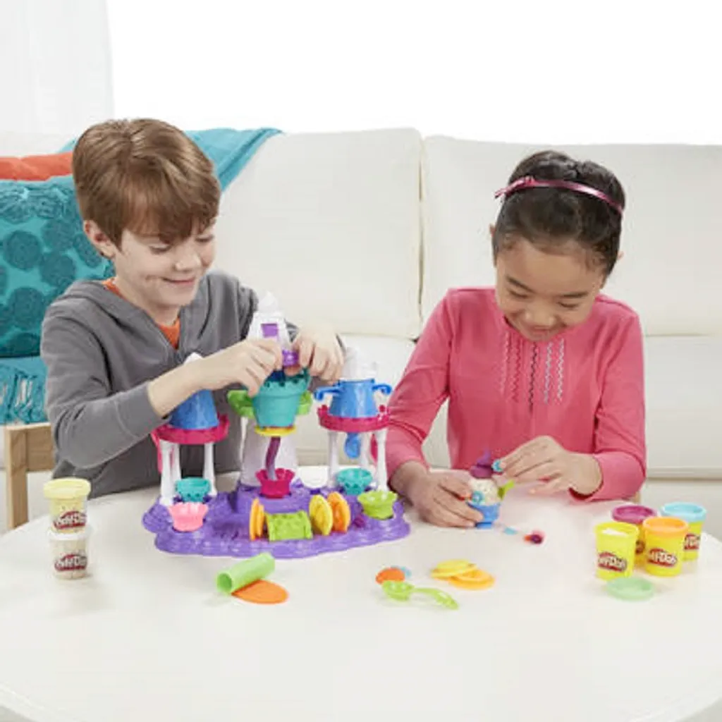 Hasbro Gaming Play-Doh Kitchen Creations Eiscreme Schloss – Bild 17