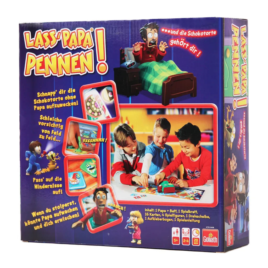 Goliath Spiele & Puzzle Lass Papa Pennen Aktionsspiele Spiele Familie Spielzeugknaller – Bild 5