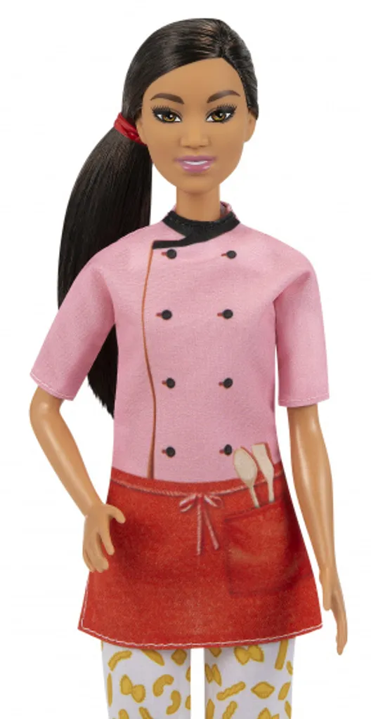MATTEL GTW38 Barbie Pasta-Köchin Puppe, Anziehpuppe – Bild 5