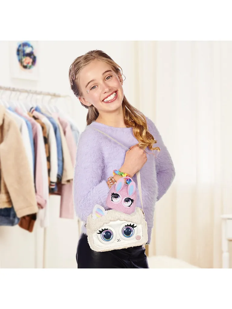 Spin Master Purse Pets - Flauschi Lama 6064117 – Bild 7