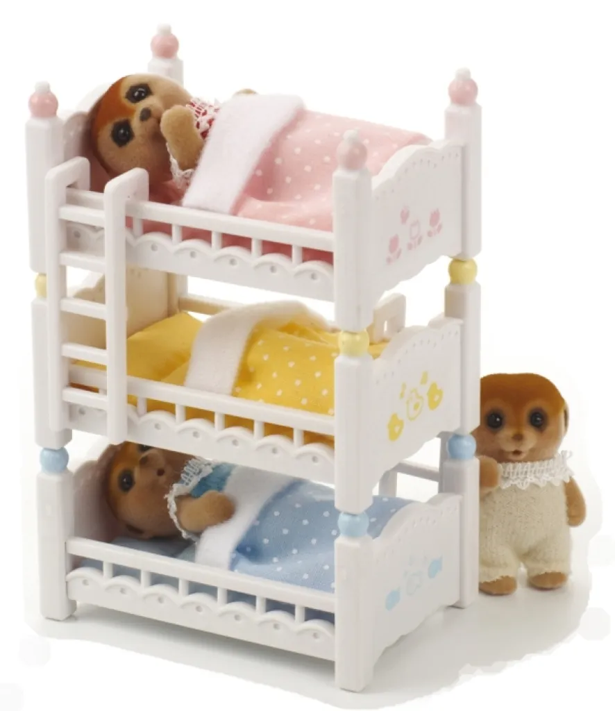 Epoch 4448 Sylvanian Families® Dreistöckiges Babyhochbett – Bild 8