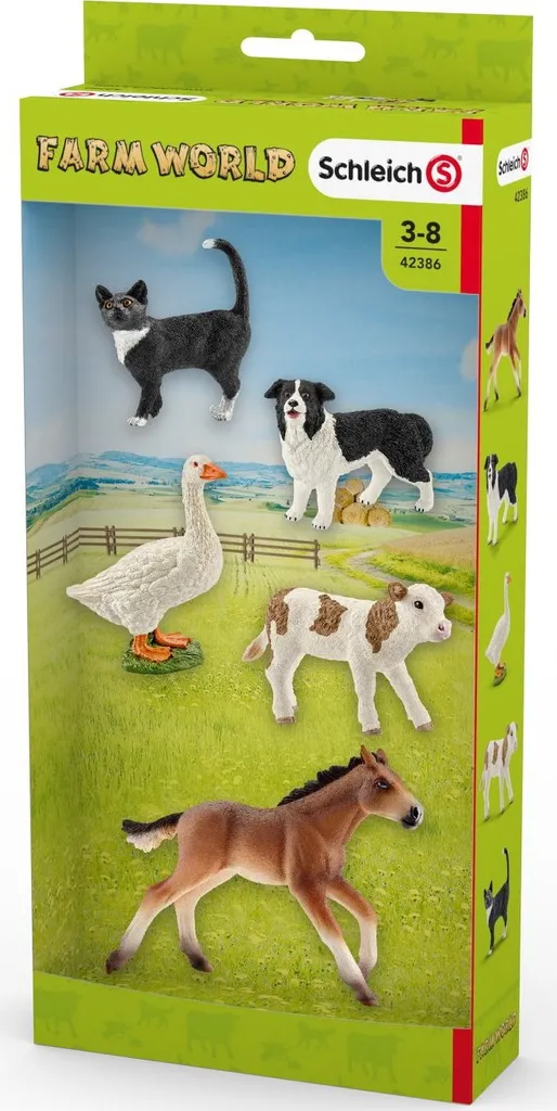 Schleich - Tierfiguren, Farm Word Tier-Mix; 42386 – Bild 4