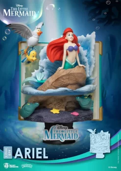 Beast Kingdom Toys Disney Story Book Series D-Stage PVC Diorama Ariel 15 Cm BKDDS-079