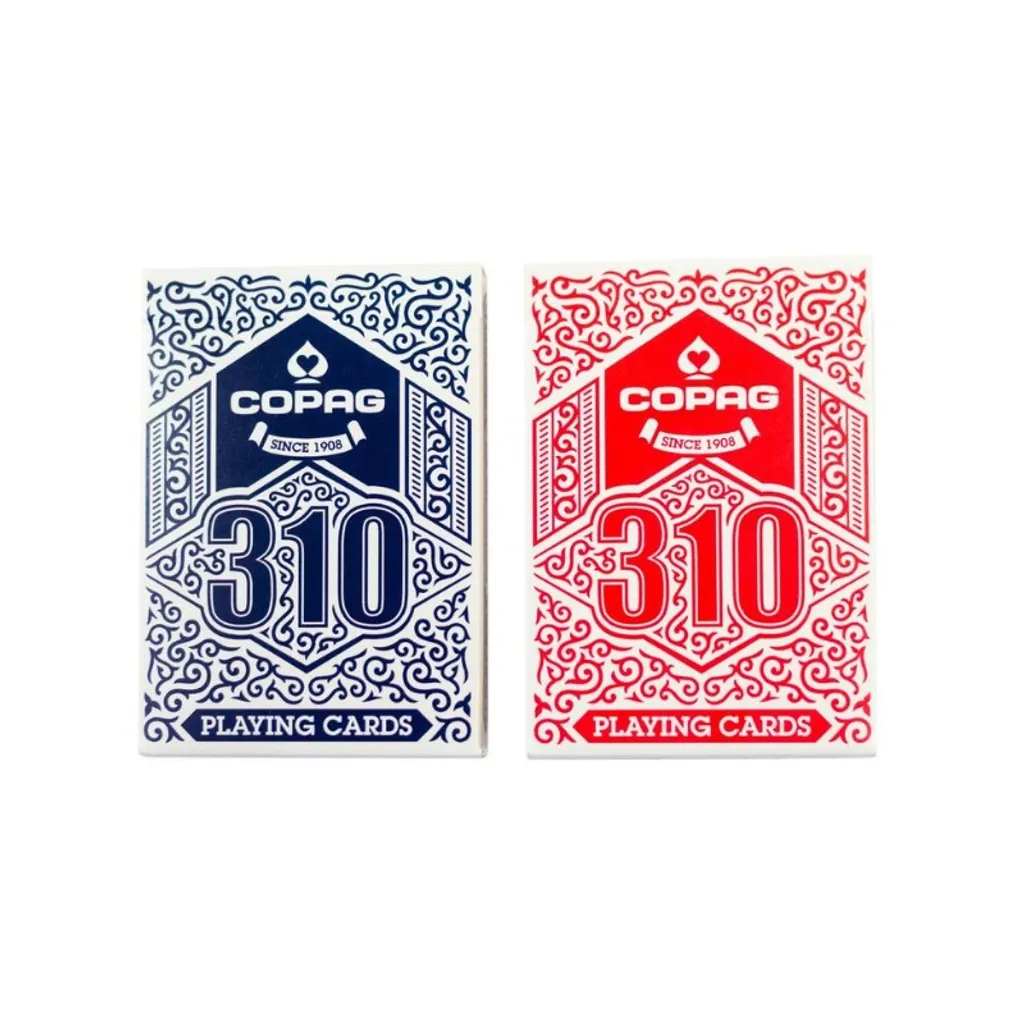Copag Spielkarten 310 The CoreZauberer Rot/blau 110-teilig, Farbe:Rot,Blau,Weiß – Bild 3