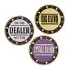 Relaxdays Poker Button Set Aus Metall