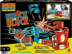 Mattel Games Rock 'em Sock 'em Knock Or Block, Actionspiel, Kinderspiel