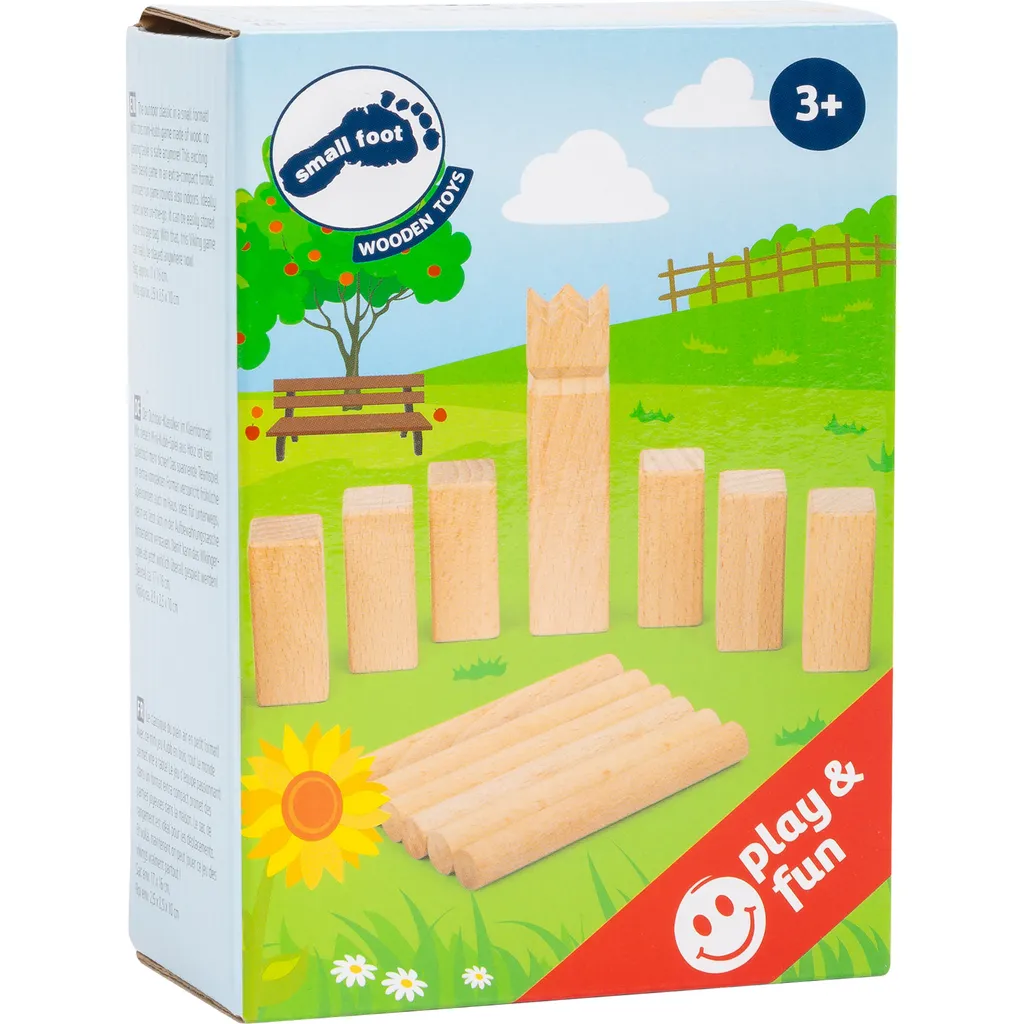 Small Foot 11356 Wikingerspiel Mini-Kubb – Bild 3