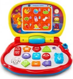 Vtech Spielwaren Entdecker-Laptop Soundspielzeug Kleinkind Spielzeug Babyspielspass20 Spielzeugknaller Vtechspielzeugfürkleinkinder