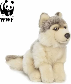 WWF Plüschtier Wolf (15cm) Lebensecht Kuscheltier Stofftier Raubtier