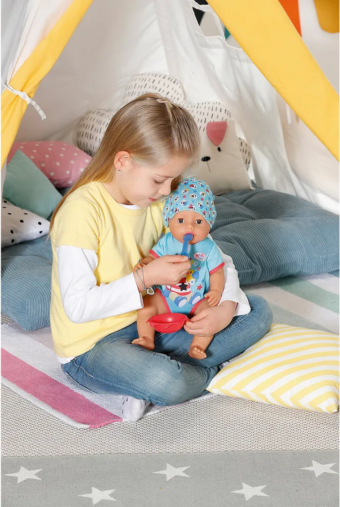 Zapf Creation 827963 BABY Born Magic Boy 43 Cm - Neu Mit Magischem Schnuller Und 10 Lebensechten Funktionen – Bild 10