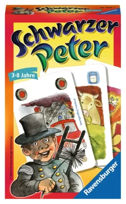 Ravensburger Mitbringspiel Kartenspiel Schwarzer Peter 23409
