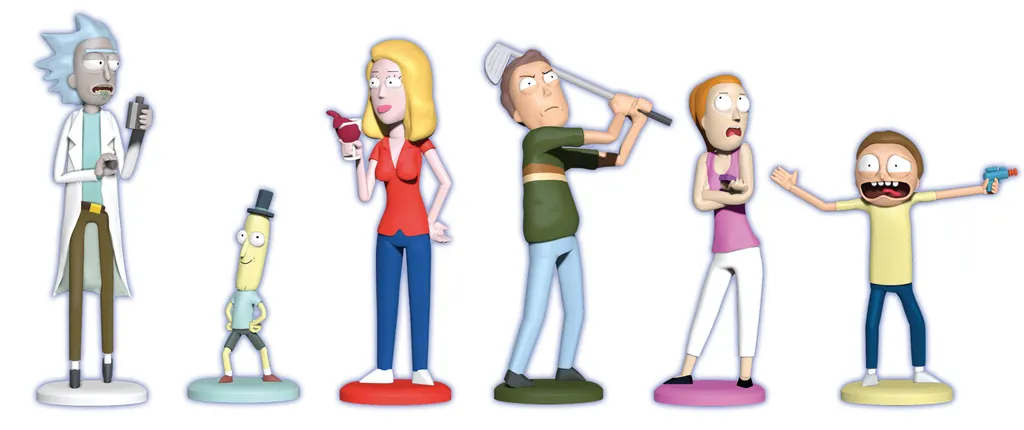 WINNING MOVES Cluedo Rick And Morty Brettspiel Gesellschaftsspiel Brettspiel Spiel (deutsch) – Bild 3