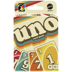 Mattel Games Uno Iconic 70's Premium Jubiläumsedition, Kartenspiel