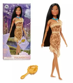 Offizielle Disney Pocahontas Classic Puppe Mit Pinsel