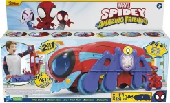 Hasbro Spielwaren Marvel Spidey And His Amazing Friends 2-in-1 Spider Raupe Actionfiguren Actionfiguren HK22
