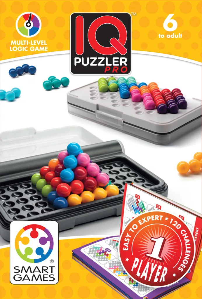 Smart Games Spiele & Puzzle IQ-Puzzler PRO Denkspiele Spiele Familie Kindertag Ztghb Spielzeugknaller Geschenkschultuete – Bild 15