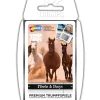 WINNING MOVES Top Trumps Pferde & Ponys Quartettspiel Kartenspiel Quartett Karten Spiel