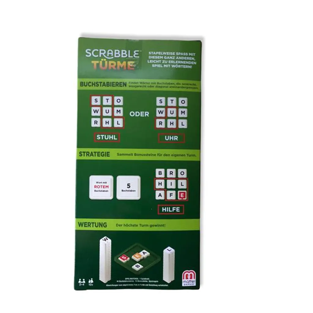 MATTEL Scrabble Türme – Bild 12