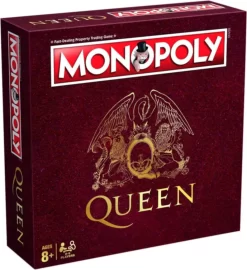 WINNING MOVES Monopoly Queen Spiel Brettspiel Gesellschaftsspiel Board Game Englisch