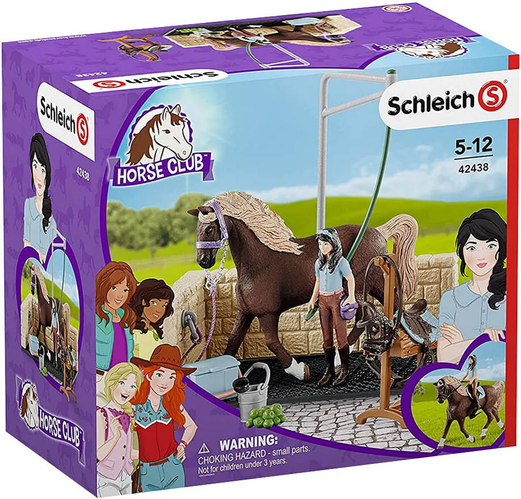 Schleich WASCHPLATZ MIT HORSE HORSE CLUB HORSE CLUB – Bild 2