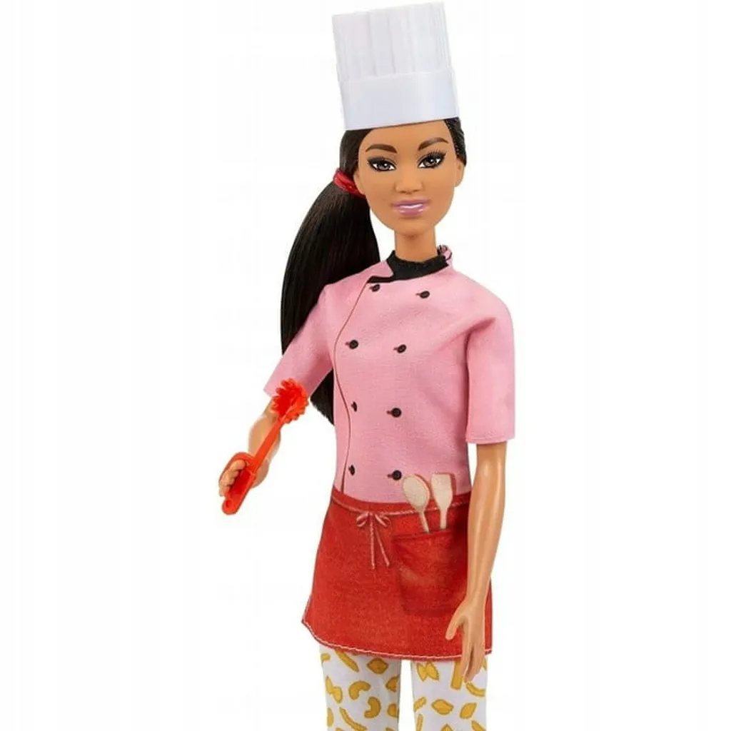 MATTEL GTW38 Barbie Pasta-Köchin Puppe, Anziehpuppe – Bild 3