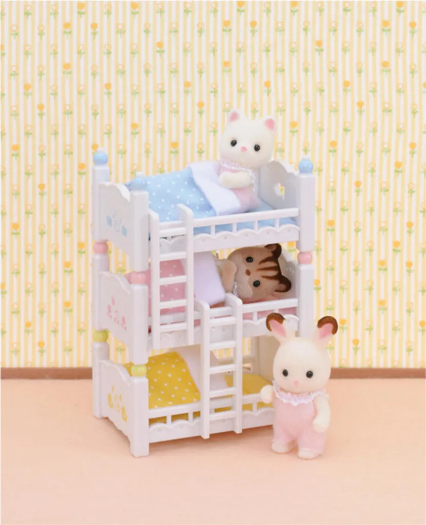 Epoch 4448 Sylvanian Families® Dreistöckiges Babyhochbett – Bild 13